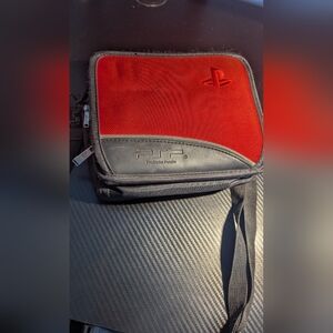 Sony Red and Black PSP Carrying Bag
